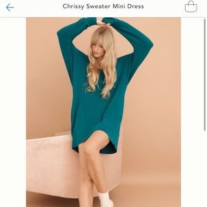 Anthropologie sweater dress
